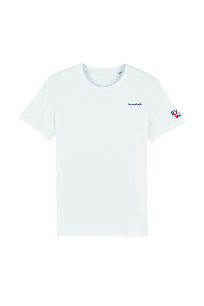 Voorbeeld t-shirt wit mouw
